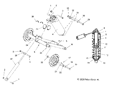 TORQUE ARM, REAR - S07PY7FS/FE (49SNOWTORQUEREARFSTCRSR)