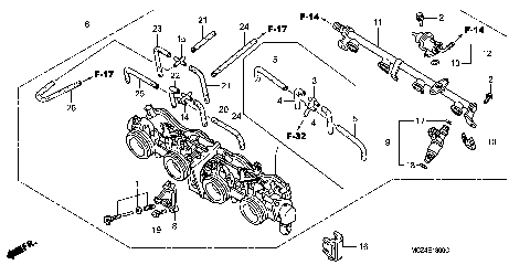 THROTTLE BODY (ASSY.)