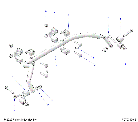 SUSPENSION, REAR STABILIZER BAR