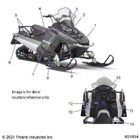 BODY, DECAL - S22CEF5TSL (601834)