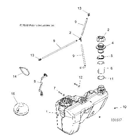 BODY, FUEL TANK - A19SXN85A8 [101517]