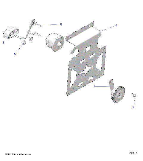 ELECTRICAL, HORN and LICENSE PLATE LIGHT - A25SKE57C1/CK/E1/EK (C102649)