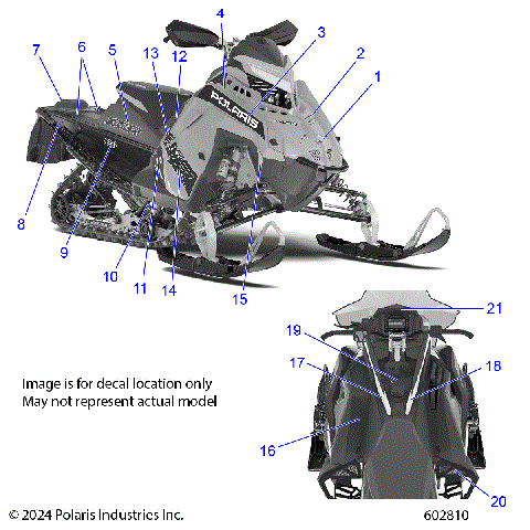 BODY, DECAL, BLACK SIDE PANEL - S25TDL9BS/9BEL (602810)