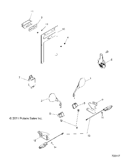 ELECTRICAL, TURN SIGNALS, HORN and MIRRORS - R15RTAD1FA (700117)