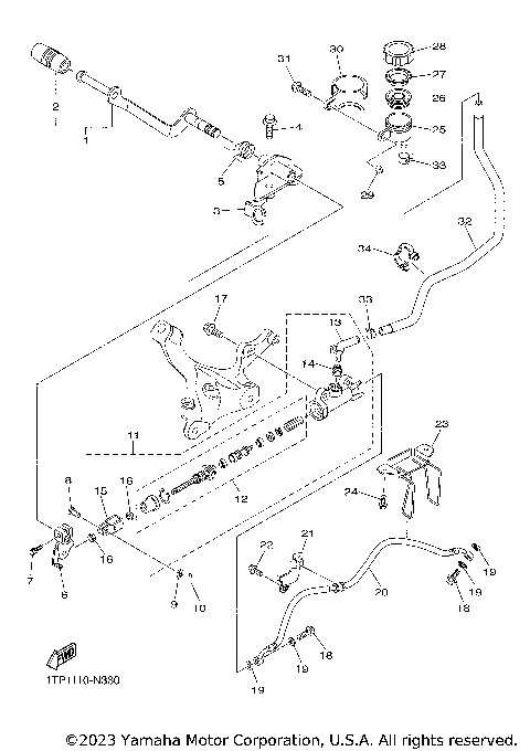REAR MASTER CYLINDER
