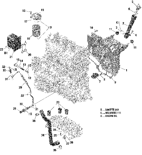 01- Engine Lubrication 900 HO