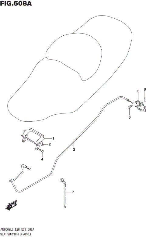 SEAT SUPPORT BRACKET