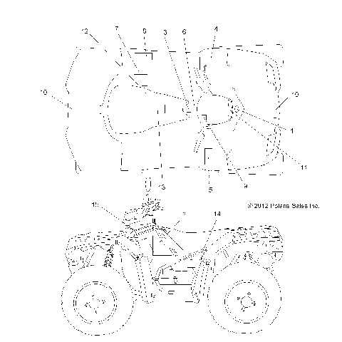 BODY, DECALS - A14ZN5EFM (49ATVDECAL13SP550F)