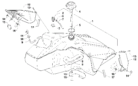 GAS TANK ASSEMBLY [91367]