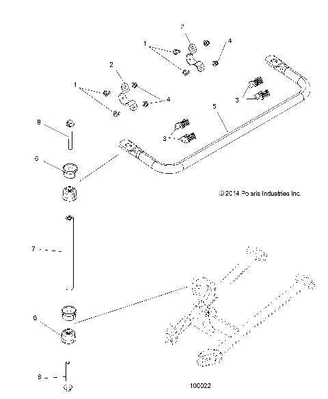 SUSPENSION, STABILIZER BAR - A16SXS95FK [100022]