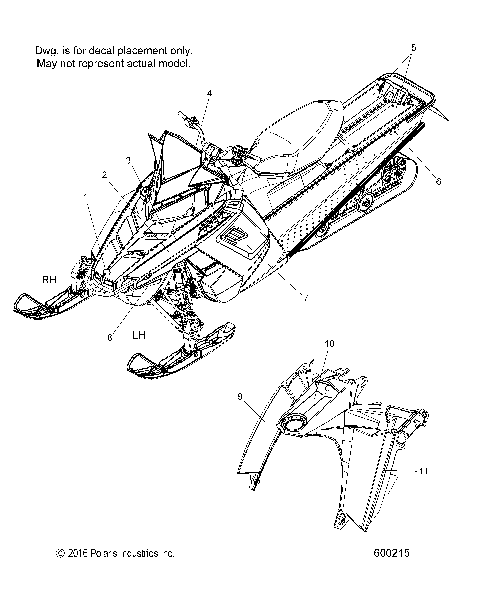 BODY, DECAL - S17CEA5BSA/BSL (600215)