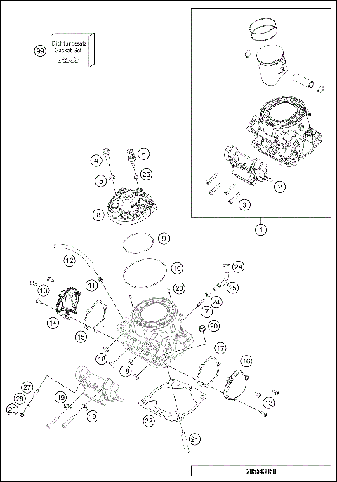 CYLINDER, CYLINDER HEAD