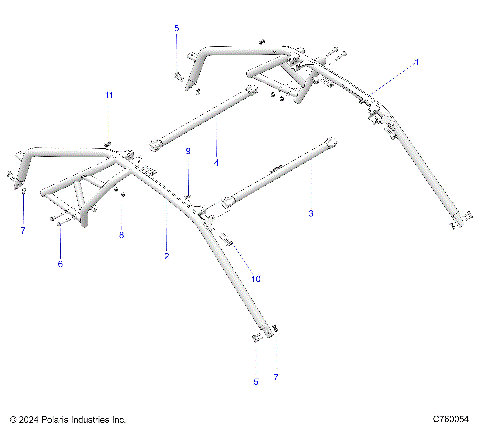 CHASSIS, CAB FRAME - Z25XPE92A/92B (C760054)