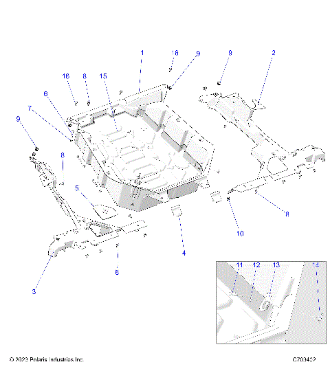 BODY, CARGO BOX - Z24RGD2KAH/AL/BH/BL (C703402)
