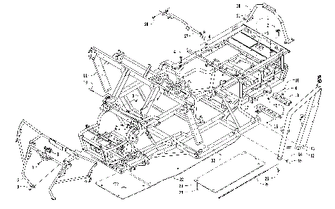 FRAME AND RELATED PARTS [301895]