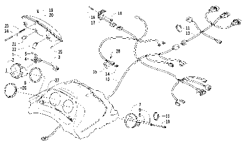 HEADLIGHT, INSTRUMENTS, AND WIRING ASSEMBLIES [86295]