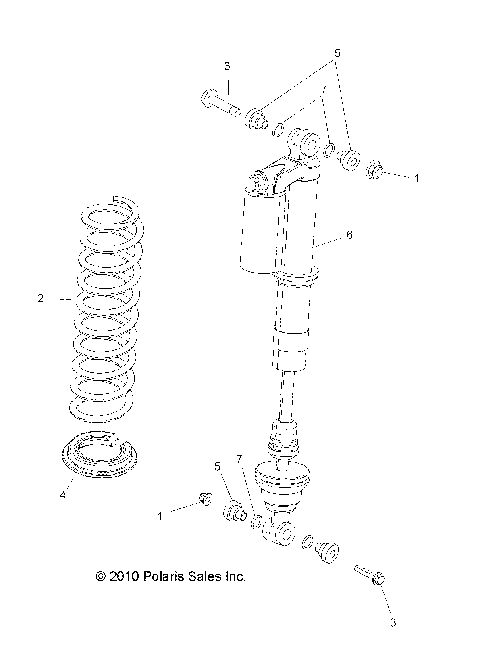 SUSPENSION, FRONT SHOCK MOUNTING - R12JT9EFX (49RGRSHOCKMTG11RZR875)