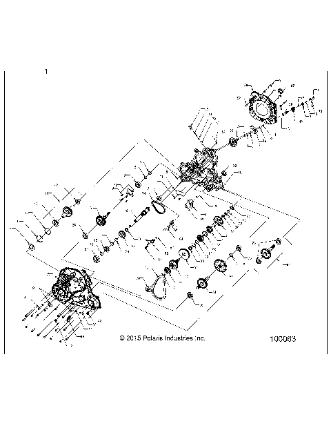 DRIVE TRAIN, MAIN GEARCASE - A20SYE95KH [100063]