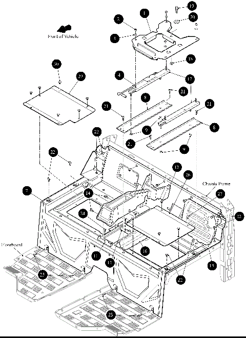 SEAT BASE ASSEMBLY [302589]
