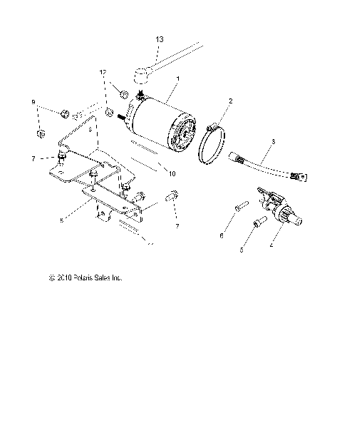 ENGINE, STARTER MOTOR - S15PU6NSL/NEL (49SNOWSTARTER11WIDE)