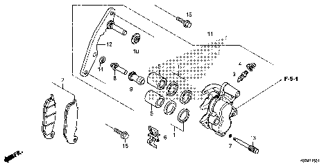 FRONT BRAKE CALIPER (2)