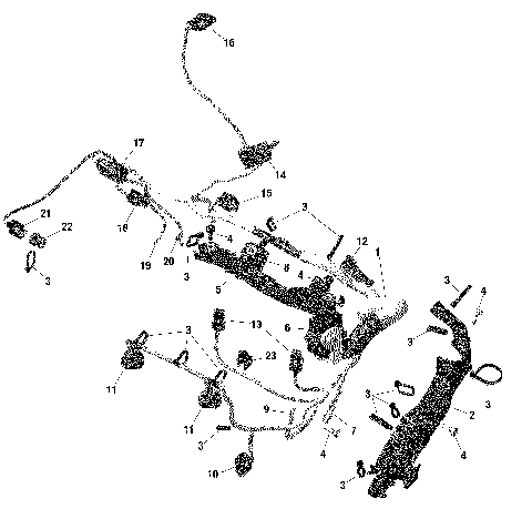 01- Rotax - Engine Harness - Manual and Electric Start