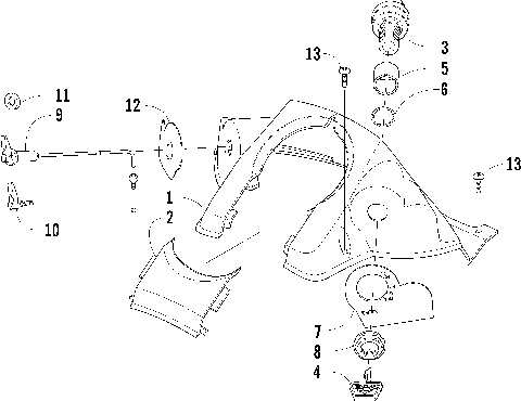 CONSOLE AND SWITCH ASSEMBLY [86178]