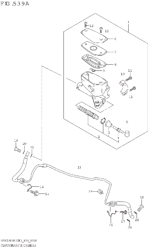 CLUTCH MASTER CYLINDER