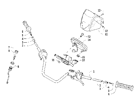 HANDLEBAR ASSEMBLY [81303]