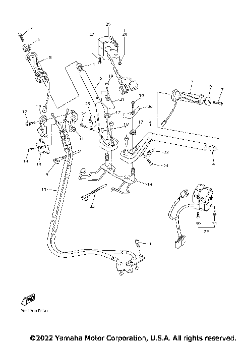 STEERING HANDLE & CABLE