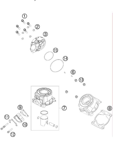 CYLINDER, CYLINDER HEAD            