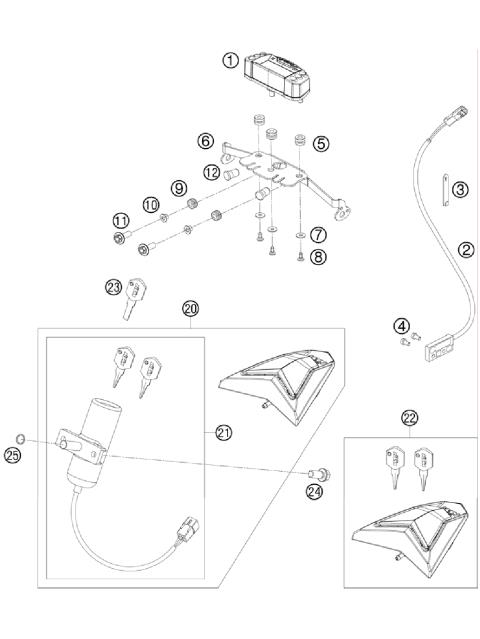 INSTRUMENTS / LOCK SYSTEM          