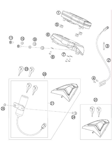 INSTRUMENTS / LOCK SYSTEM          
