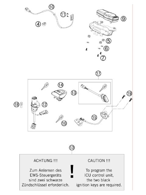 INSTRUMENTS / LOCK SYSTEM          