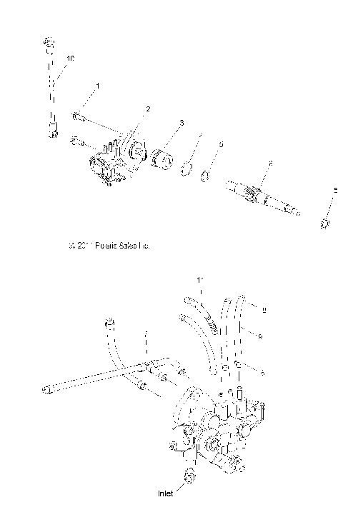 ENGINE, OIL PUMP and LINES - S12BS8/BC8 ALL OPTIONS (49SNOWOILPUMP12PR)