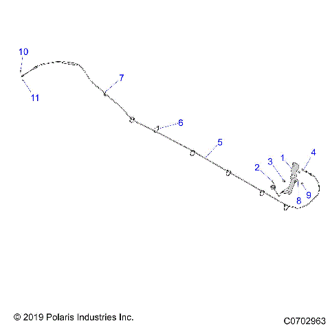 ENGINE, THROTTLE PEDAL AND CABLE - D26P4ED4D4 (C0702963)