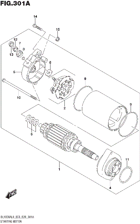 STARTING MOTOR