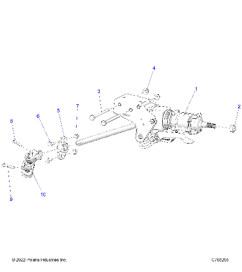 STEERING, LINKAGE, TILT AND RELATED, PREMIUM - Z23RGD2KAJ/AK/BJ/BK  (C703255)
