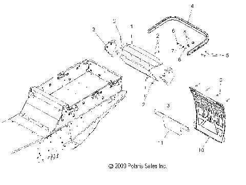 BODY, BUMPER, HITCH and FLAP - S10NT5BSL/BSM/BEL/BSF (49SNOWBUMPER10TRLTRG)