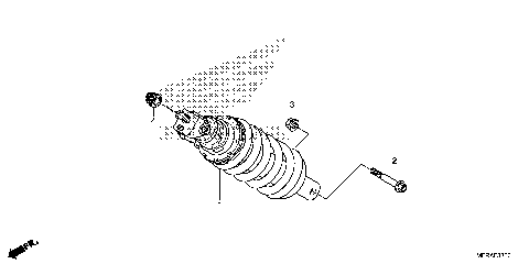 REAR SHOCK ABSORBER (1)