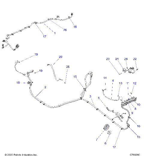 ELECTRICAL, WIRE HARNESS, PERIPHERAL - Z23RMC2KAJ/BJ (C703290)