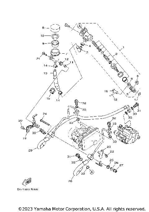 REAR MASTER CYLINDER