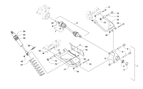 REAR SUSPENSION ASSEMBLY