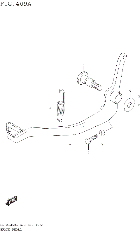 BRAKE PEDAL