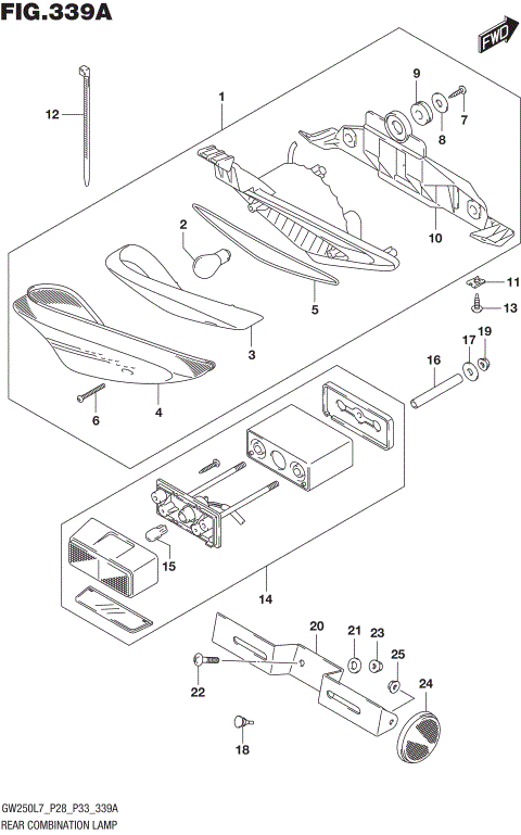 REAR COMBINATION LAMP