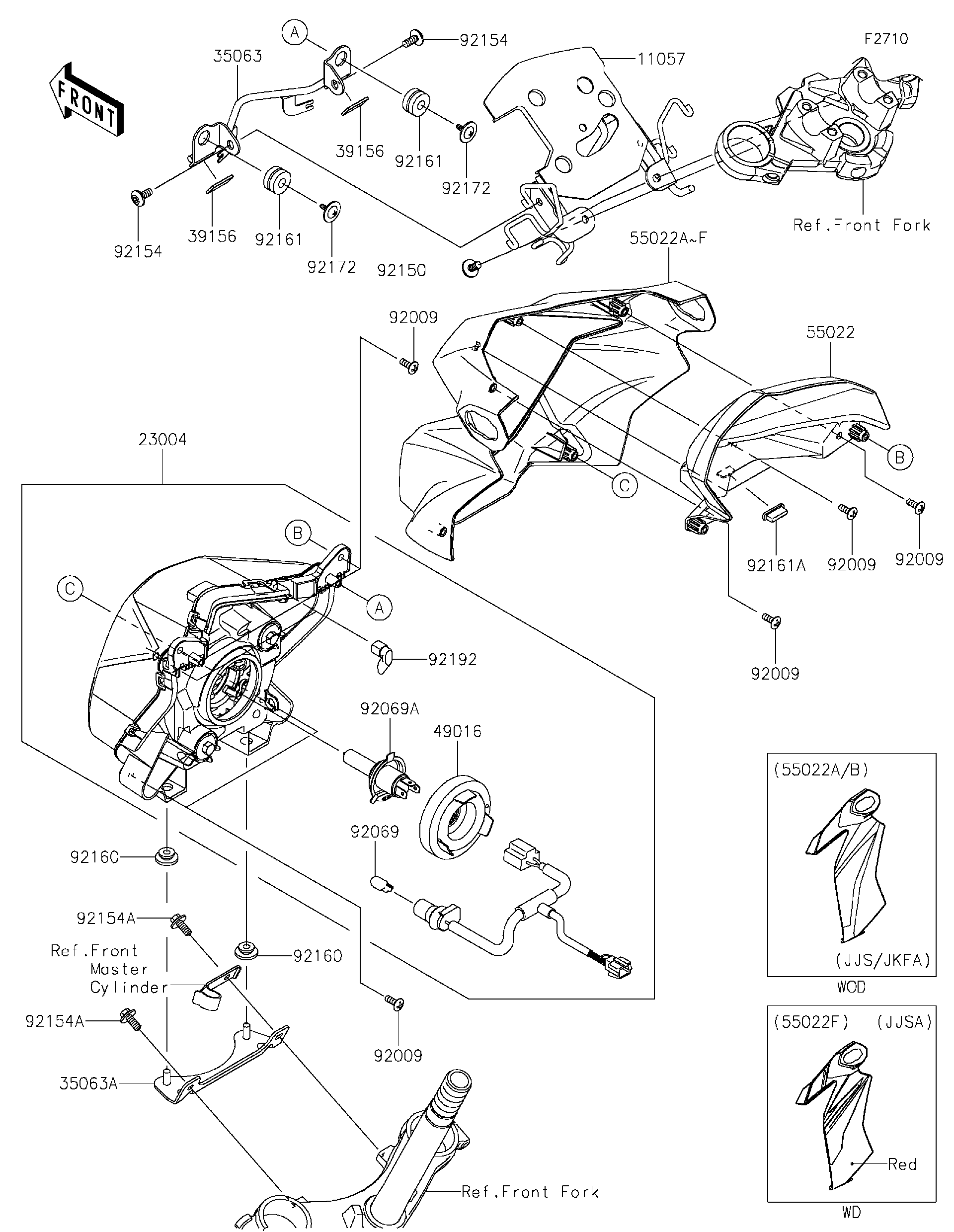 2019 Kawasaki Z125 PRO Headlight(s) Motorcycles Parts Finder