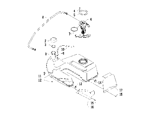 GAS TANK ASSEMBLY (VIN: 4UF10ATV3AT202941 THROUGH 4UF10ATV7AT203026 AND VIN: 4UF10ATV5AT203038 AND UP) [92094]