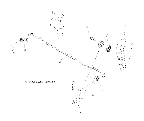 GEAR SELECTOR - A07MH46AA/AZ (49ATVGEARSELECTSP450)