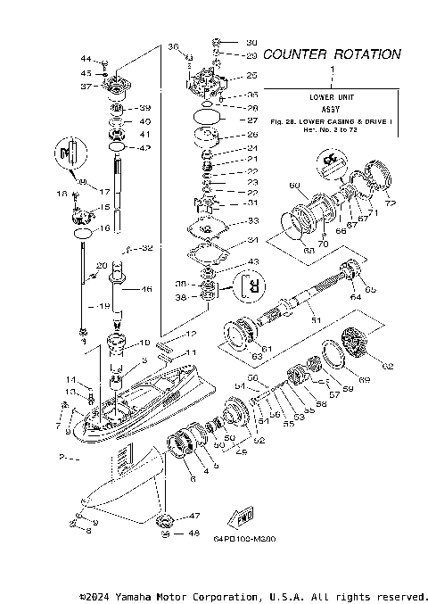 LOWER CASING DRIVE 3