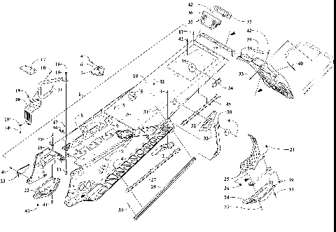 TUNNEL AND SNOWFLAP ASSEMBLY [108671]